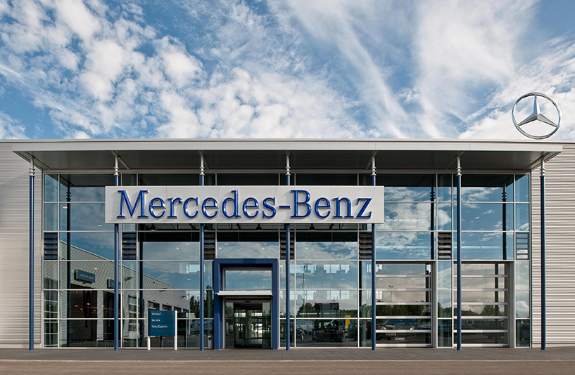 Mercedes-Benz NFZ-Zentrum Berlin – Außenansicht