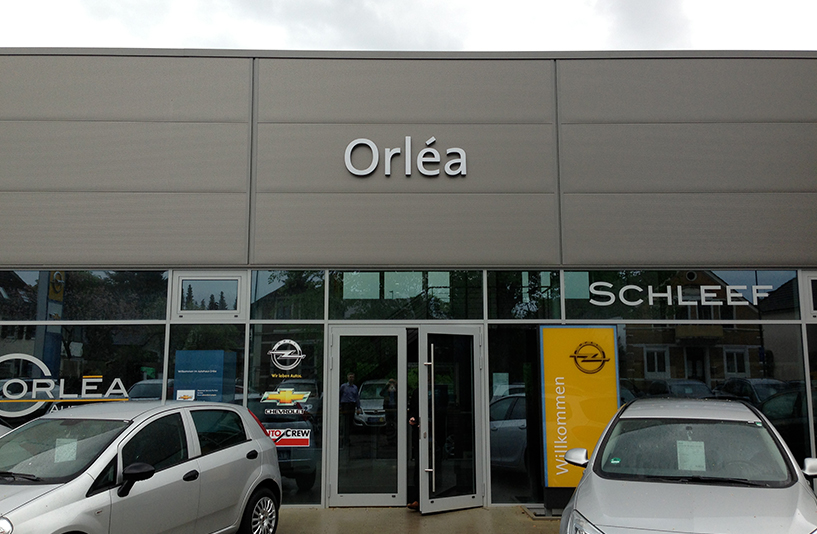 Opel Orléa (Schleef) – Außenansicht