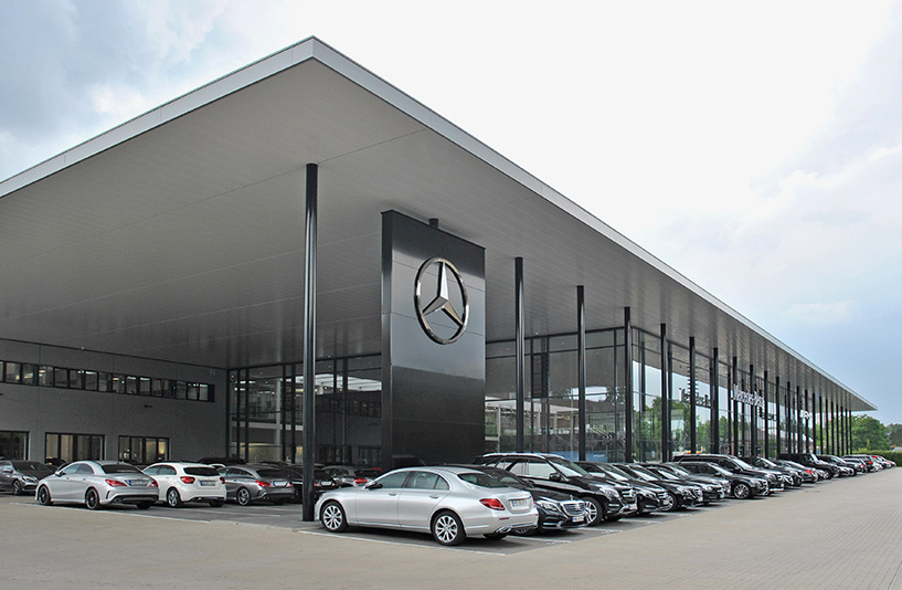 Mercedes Benz Bremen – Außenansicht